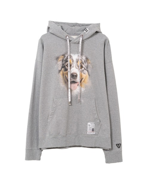 すぐ届く! [メゾンミハラヤスヒロ] Dog Printed Hoodie Dog Printed Hoodie（スウェット）｜Maison MIHARA YASUHIRO