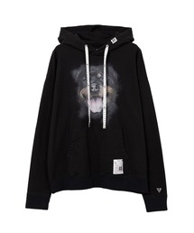 Maison MIHARA YASUHIRO メゾン ミハラヤスヒロ スウェット Maison MIHARA YASUHIRO - Cat Printed Sweatshirt - BLACK