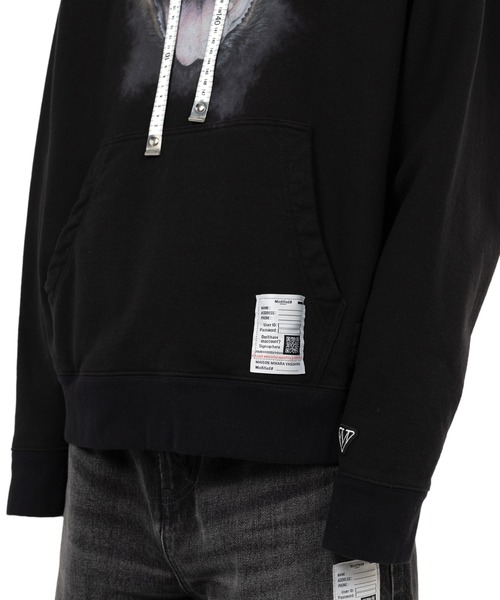 Maison MIHARA YASUHIRO（メゾンミハラヤスヒロ）の「Dog Printed Hoodie（スウェット・メンズ・グレー/ブラック/ホワイト・44/46/48）」の18枚目の写真