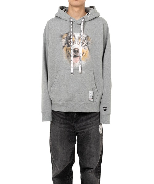 Maison MIHARA YASUHIRO（メゾンミハラヤスヒロ）の「Dog Printed Hoodie（スウェット・メンズ・グレー/ブラック/ホワイト・44/46/48）」の20枚目の写真