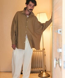 rehacer : Super Wide Dolman Sleeve Shirt / スーパーワイド ドルマンスリーブ シャツ