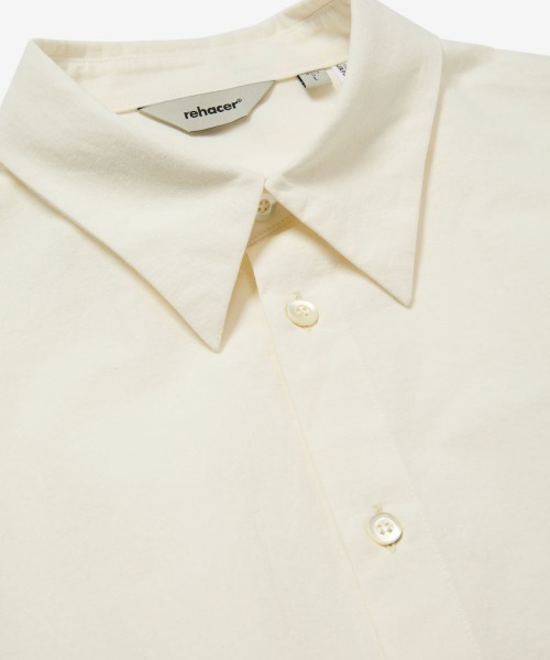 rehacer（レアセル）の「rehacer : Super Wide Dolman Sleeve Shirt / スーパーワイド ドルマンスリーブ シャツ（シャツ/ブラウス・メンズ・ベージュ/ホワイト/オリーブ・MEDIUM/LARGE/X-LARGE）」の8枚目の写真