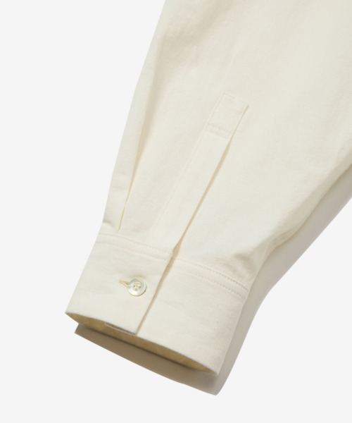 rehacer（レアセル）の「rehacer : Super Wide Dolman Sleeve Shirt / スーパーワイド ドルマンスリーブ シャツ（シャツ/ブラウス・メンズ・ベージュ/ホワイト/オリーブ・MEDIUM/LARGE/X-LARGE）」の4枚目の写真