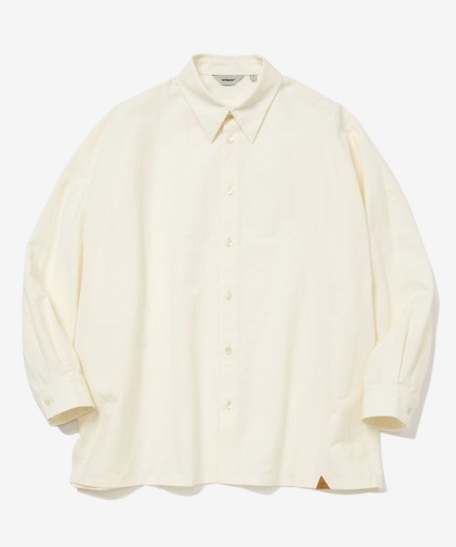 rehacer（レアセル）の「rehacer : Super Wide Dolman Sleeve Shirt / スーパーワイド ドルマンスリーブ シャツ（シャツ/ブラウス・メンズ・ベージュ/ホワイト/オリーブ・MEDIUM/LARGE/X-LARGE）」の11枚目の写真