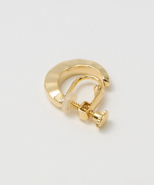 UNITED ARROWS(ユナイテッドアローズ)の「BUMPY フープイヤリング(イヤリング・レディース・シルバー/ゴールド・FREE)」の5枚目の写真