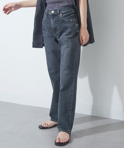 RED CARD TOKYO（レッドカード）の「【RED CARD】Jude（デニムパンツ・レディース・ブラック/ブルー・25inch/24inch/23inch/22inch）」の7枚目の写真