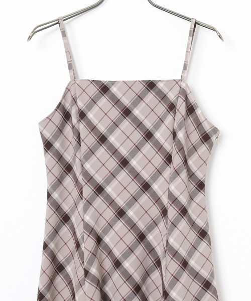 Honeys（ハニーズ）の「ミニキャミワンピース（ワンピース・レディース・ベージュ系その他/ブラウン系その他/ブラック系その他・SS/S/LL/L/3L/M）」の15枚目の写真