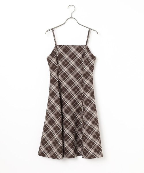 Honeys（ハニーズ）の「ミニキャミワンピース（ワンピース・レディース・ベージュ系その他/ブラウン系その他/ブラック系その他・SS/S/LL/L/3L/M）」の18枚目の写真