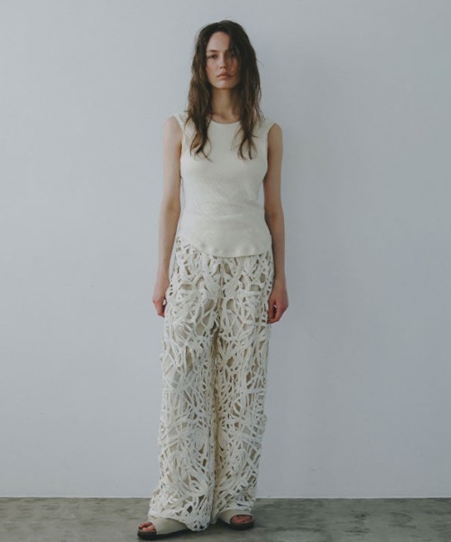 ETRE TOKYO 新作 完売 ダブルクロス2wayスリーブレスプルオーバー ETRE TOKYO 新作 完売 ダブルクロス2wayスリーブレスプルオーバー