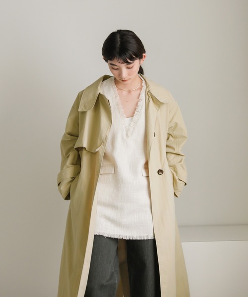 セール/ブランド古着】トレンチコート（トレンチコート）｜select MOCA