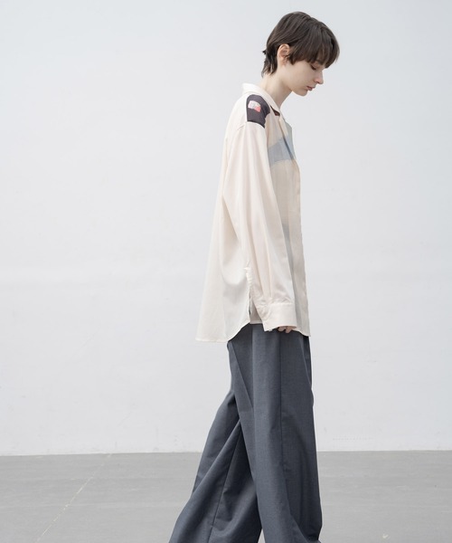 EKCOOKIES（イーケークッキーズ）の「長袖シャツ（シャツ/ブラウス・レディース・ベージュ・S）」の5枚目の写真