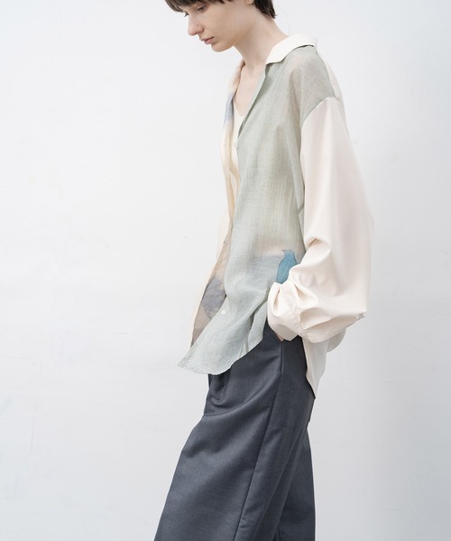 EKCOOKIES（イーケークッキーズ）の「長袖シャツ（シャツ/ブラウス・レディース・ベージュ・S）」の7枚目の写真