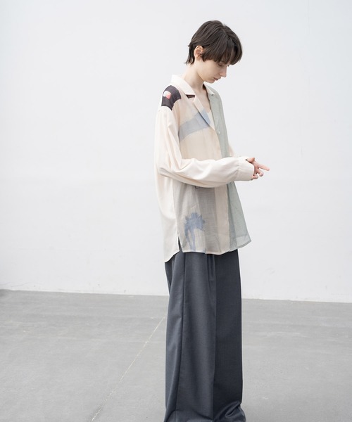 EKCOOKIES（イーケークッキーズ）の「長袖シャツ（シャツ/ブラウス・レディース・ベージュ・S）」の9枚目の写真