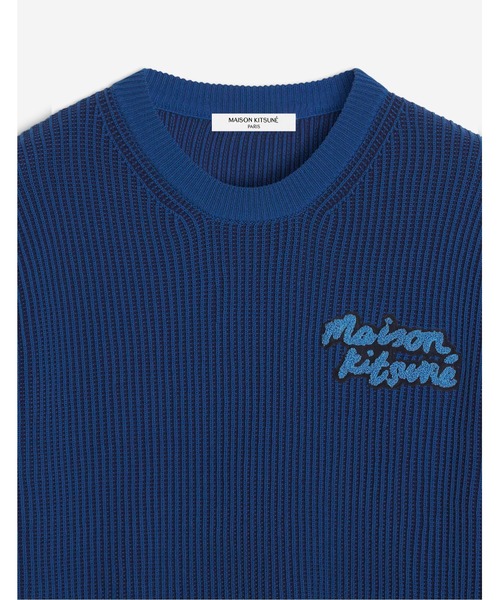 セール】MAISON KITSUNE HANDWRITING COMFORT JUMPER（ニット