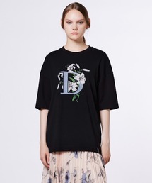 【未着用】ダブルスタンダード　ラジカセ プリント Tシャツ　長袖 カットソー m00149_top1.jpg