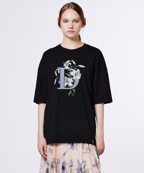 セール】DロゴフライスTシャツ（Tシャツ/カットソー）｜DOUBLE