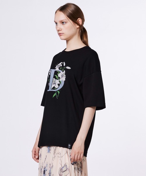 セール】DロゴフライスTシャツ（Tシャツ/カットソー）｜DOUBLE