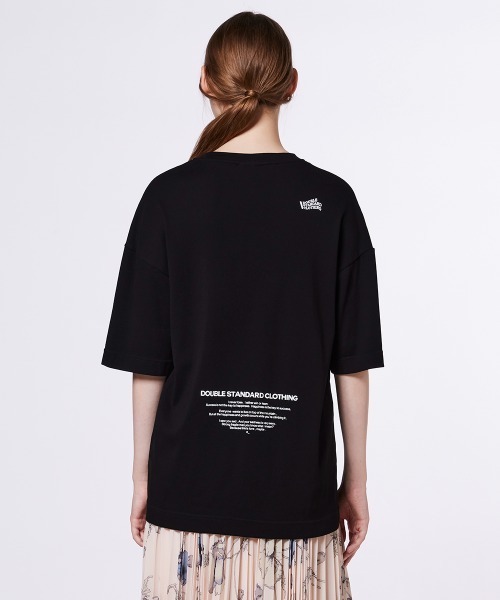 オルタンシア❣️ダブスタ　フライスDロゴTシャツ DロゴフライスTシャツ（Tシャツ/カットソー）｜DOUBLE STANDARD