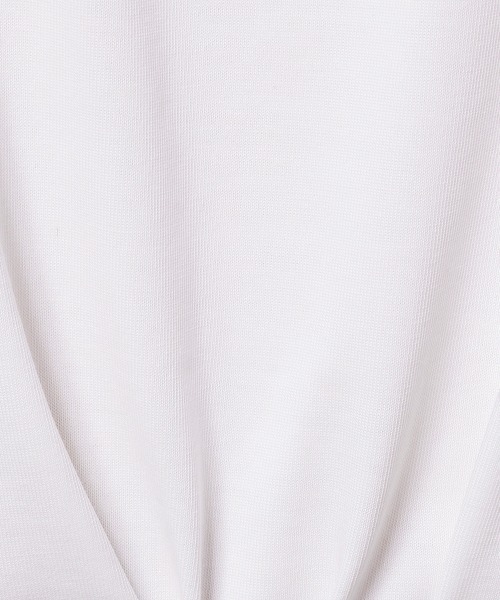 DOUBLE STANDARD CLOTHING（ダブルスタンダードクロージング）の「DロゴフライスTシャツ（Tシャツ/カットソー・レディース・ブラック/オフホワイト・FREE）」の12枚目の写真