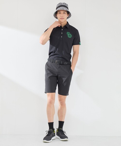 撥水】【ストレッチ】ドットエアサッカーショートパンツ（その他パンツ