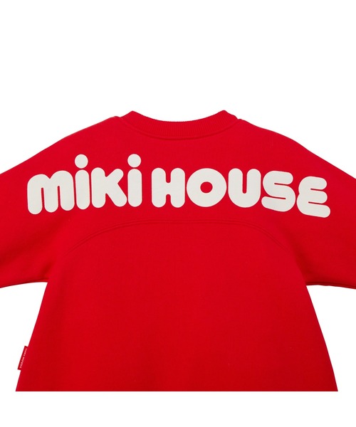 MIKI HOUSE（ミキハウス）の「【WEB限定】バックロゴカバーオール（ロンパース・キッズ・レッド/ベージュ/ネイビー・80ｃｍ/70cm）」の5枚目の写真