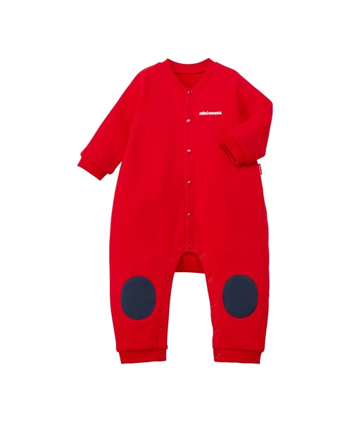 MIKI HOUSE（ミキハウス）の「【WEB限定】バックロゴカバーオール（ロンパース・キッズ・レッド/ベージュ/ネイビー・80ｃｍ/70cm）」の6枚目の写真