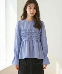 Feroux（フェルゥ）の「フリルギャザー ブラウス（シャツ/ブラウス）」