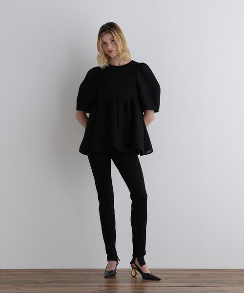 LE PHIL（ルフィル）の「◆メッシュダンボール（シャツ/ブラウス・レディース・ブラック/ホワイト・F）」の7枚目の写真