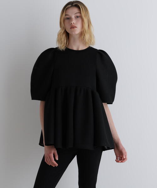 LE PHIL（ルフィル）の「◆メッシュダンボール（シャツ/ブラウス・レディース・ブラック/ホワイト・F）」の8枚目の写真