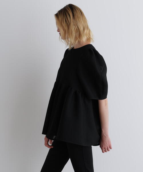 LE PHIL（ルフィル）の「◆メッシュダンボール（シャツ/ブラウス・レディース・ブラック/ホワイト・F）」の9枚目の写真