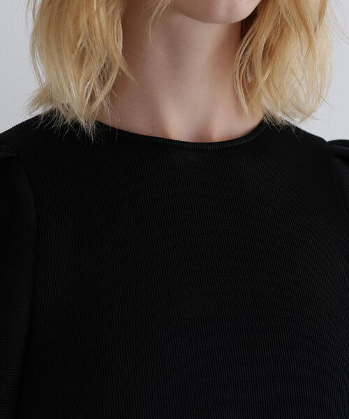 LE PHIL（ルフィル）の「◆メッシュダンボール（シャツ/ブラウス・レディース・ブラック/ホワイト・F）」の11枚目の写真