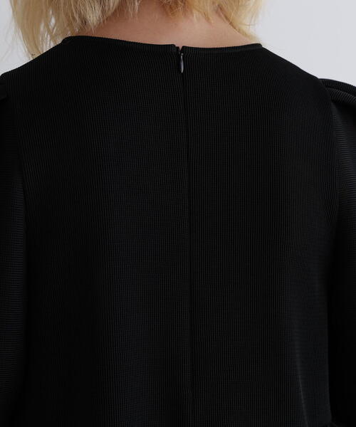 LE PHIL（ルフィル）の「◆メッシュダンボール（シャツ/ブラウス・レディース・ブラック/ホワイト・F）」の14枚目の写真