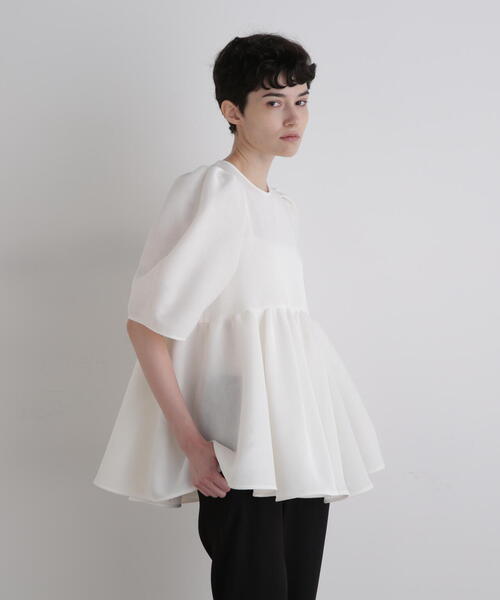 LE PHIL（ルフィル）の「◆メッシュダンボール（シャツ/ブラウス・レディース・ブラック/ホワイト・F）」の17枚目の写真