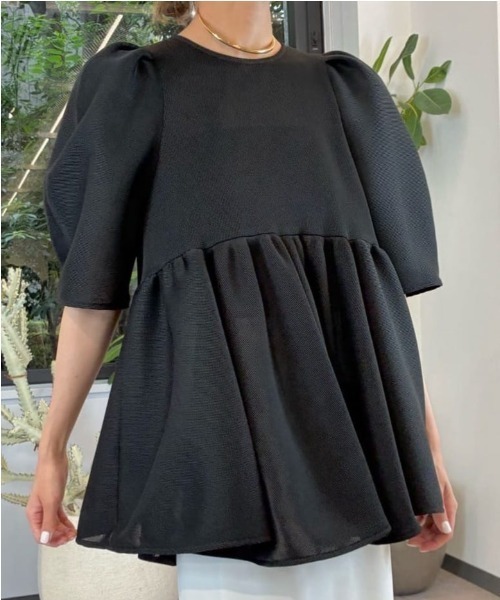 LE PHIL（ルフィル）の「◆メッシュダンボール（シャツ/ブラウス・レディース・ブラック/ホワイト・F）」の18枚目の写真