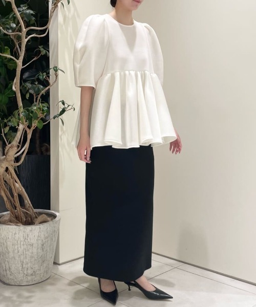 LE PHIL（ルフィル）の「◆メッシュダンボール（シャツ/ブラウス・レディース・ブラック/ホワイト・F）」の21枚目の写真