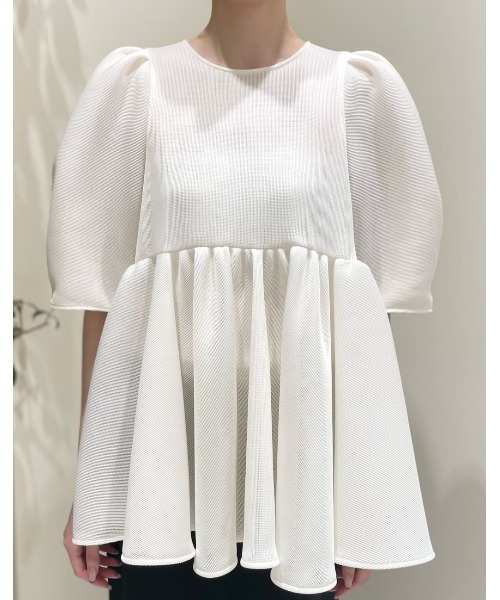 LE PHIL（ルフィル）の「◆メッシュダンボール（シャツ/ブラウス・レディース・ブラック/ホワイト・F）」の22枚目の写真