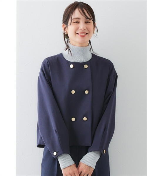 7days Life Styling(セブンデイズライフスタイリング)の「【UVカット】リブタートルネックニット(ニット/セーター・レディース・ベージュ/ブラック/杢グレー/ブルー・3L/LL/L/M/S)」の9枚目の写真