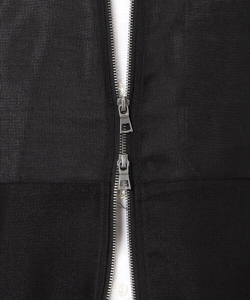 COMME CA ISM（コムサイズム）の「カラミメッシュ MA-1ブルゾン（ブルゾン・メンズ・ブラック・MEDIUM/LARGE）」の15枚目の写真