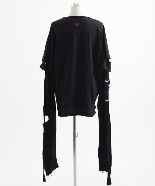 REFLEM/レフレム』レイヤード超ロングスリーブTee/長袖Tシャツ