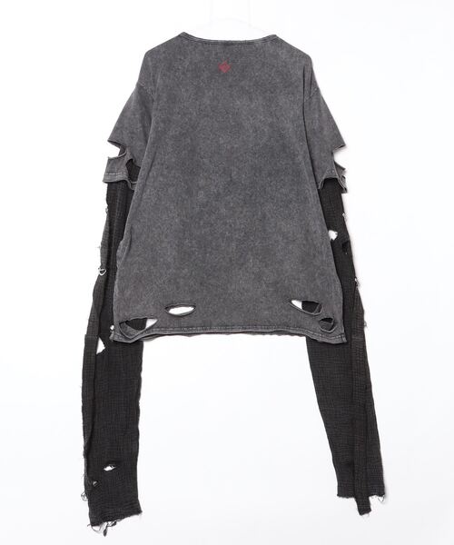 REFLEM/レフレム』レイヤード超ロングスリーブTee/長袖Tシャツ