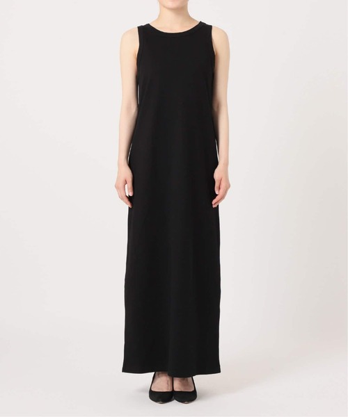 Spick & Span(スピックアンドスパン)の「《追加2》天竺アメスリロングワンピース(ワンピース・レディース・ブラック/ブラウン/ベージュ・36/38)」の20枚目の写真