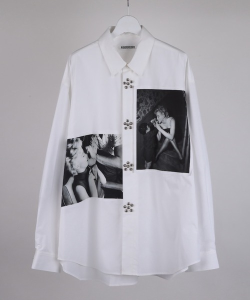 DISCOVERED（ディスカバード）の「DISCOVERED MARILYN MONROE SHIRTS（シャツ/ブラウス・メンズ・ホワイト/ブラック・1/3）」の2枚目の写真