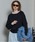 MAISON SPECIALi]XyVj́uSheer Neck Sweatshirt/VA[lbNXEFbgyMAISON SPECIAL/]XyVziXEFbgjvbubN