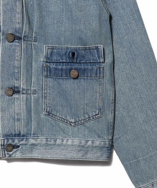 ESTNATION（エストネーション）の「ESTNATION /  AUTHEN デニムジャケット（デニムジャケット・メンズ・ブラック/ブルー・MEDIUM/LARGE/X-LARGE）」の5枚目の写真