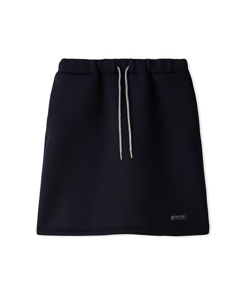 emmi（エミ）の「emmiロゴダンボールミニスカート（スカート・レディース・ブラウン/グレー/ネイビー・F）」の2枚目の写真