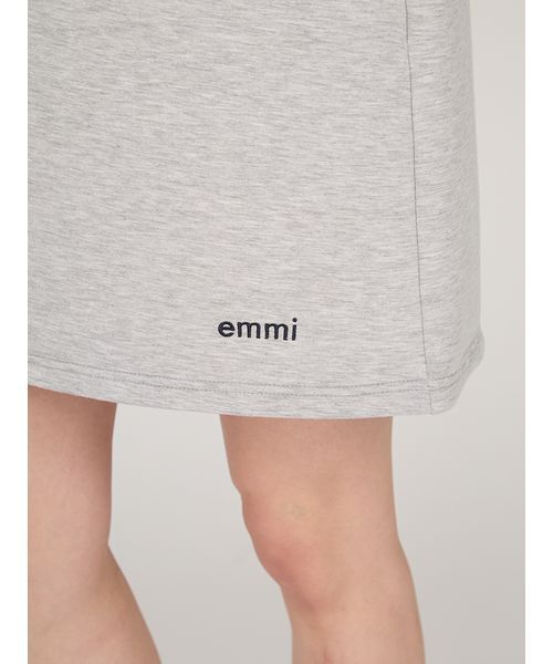 emmi（エミ）の「emmiロゴダンボールミニスカート（スカート・レディース・ブラウン/グレー/ネイビー・F）」の10枚目の写真