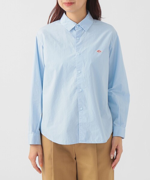 B:MING by BEAMS（ビーミングバイビームス）の「DANTON / タイプライター シャツ（シャツ/ブラウス・レディース・サックスブルー/ホワイト系その他6・38）」の8枚目の写真