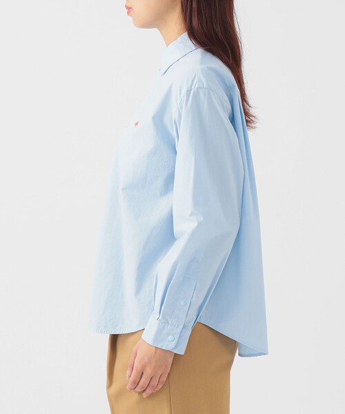 B:MING by BEAMS（ビーミングバイビームス）の「DANTON / タイプライター シャツ（シャツ/ブラウス・レディース・サックスブルー/ホワイト系その他6・38）」の9枚目の写真