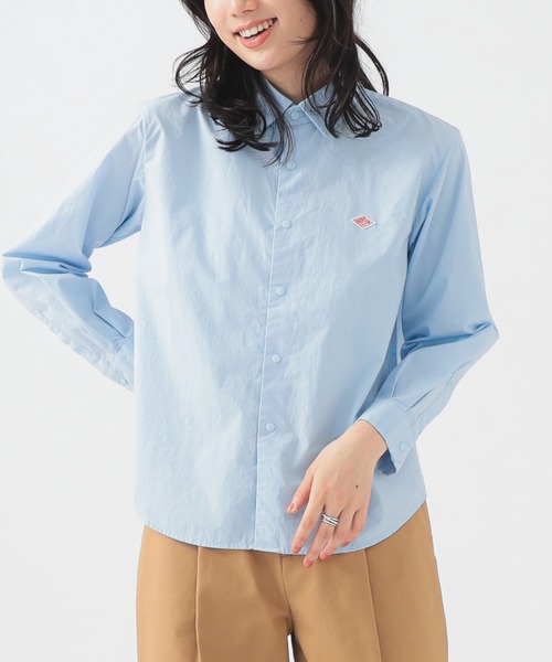 B:MING by BEAMS（ビーミングバイビームス）の「DANTON / タイプライター シャツ（シャツ/ブラウス・レディース・サックスブルー/ホワイト系その他6・38）」の2枚目の写真