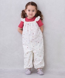 petit main（プティマイン）の「【撥水加工】肩フリルプレイウェア/L（アウトドアグッズ）」